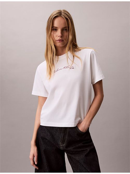 ss graphic boxy tee CALVIN KLEIN JEANS | LV047F820GYAF